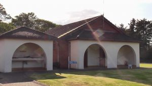 Long stay toilet and shower facility at Aird Donald Caravan Park Stranraer