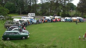 Rally and Tour group Information for Aird Donald Caravan Park Stranraer