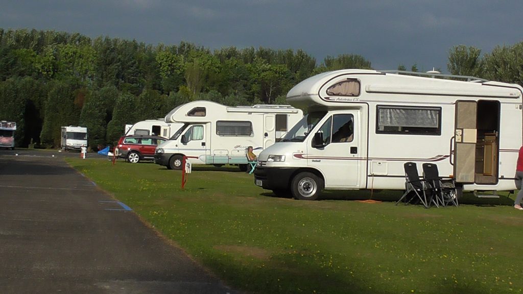 Parking for caravans and motorhomes